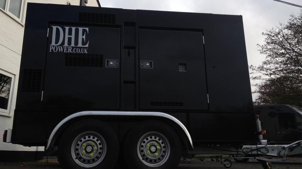 Cambridgeshire Stage Hire 100KVA Generator